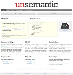 Unsemantic-CSS-Framework