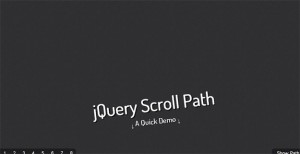 jQuery-Scroll-Path