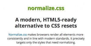 normalize.css