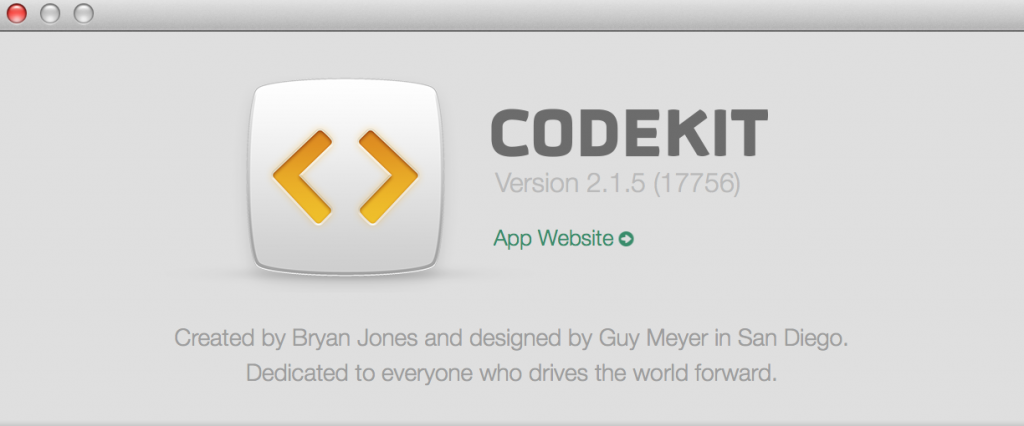 codekit -version2.1.5